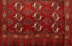 Antique Turkman Ersari, Beshir Rug 3'2" x 4'11"