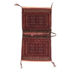 Antike Turkmenische Tasche 1'6'' x 1'6''