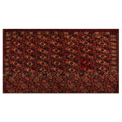 Tappeto antico Turkman Tekke 2' 6'' x 4' 4''