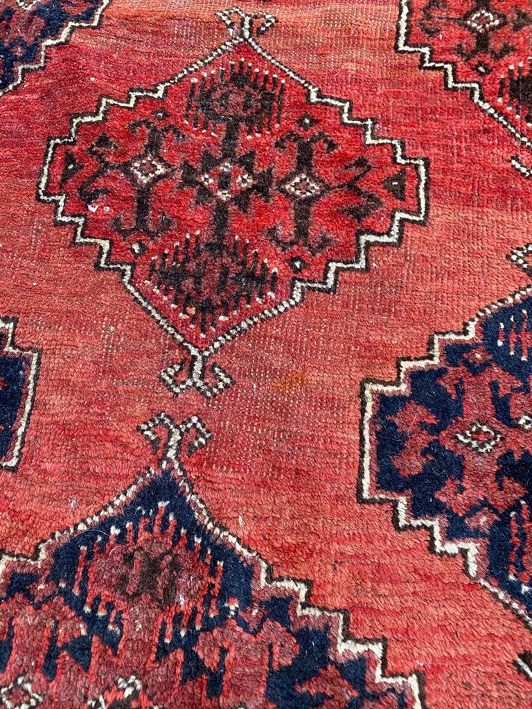 Antique Turkmen Afghan Rug For Sale at 1stdibs