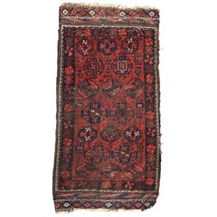 Antique Turkmen Baluch Rug