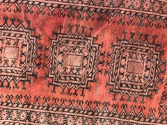 Antique Turkmen Belutch Afghan Rug