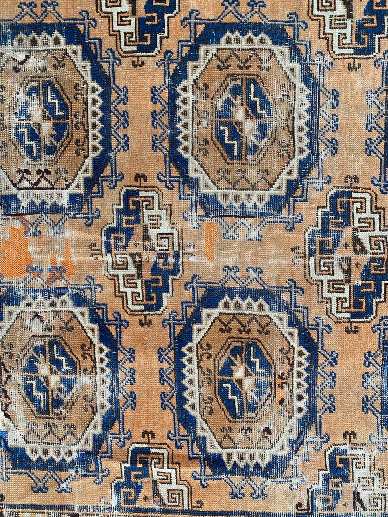Antique Turkmen Bokhara Style Rug For Sale at 1stDibs