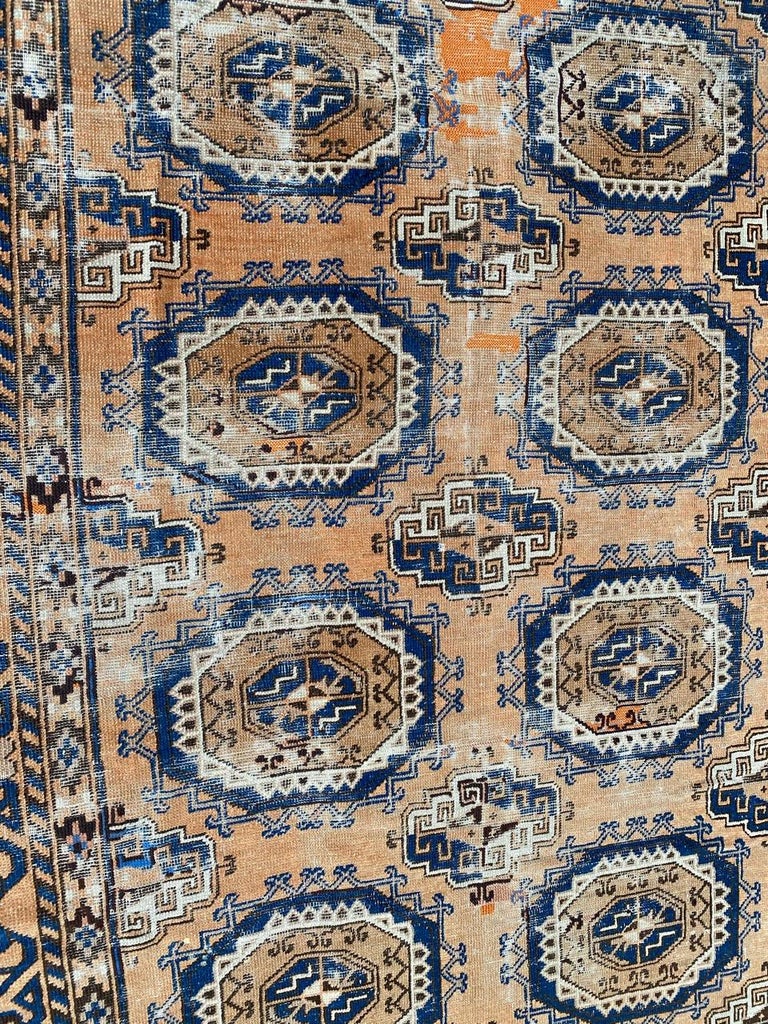 Antique Turkmen Bokhara Style Rug For Sale at 1stDibs antique bokhara rug