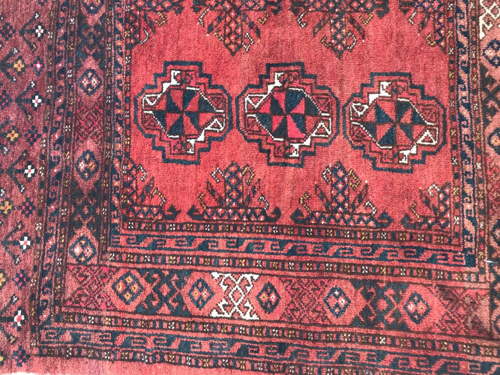 Afghan Bobyrug's Antique Turkmen Boukhara Horse Cover (Couverture de cheval turkmène antique) en vente