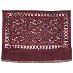 Tapis turkmène ancien "Chuval"