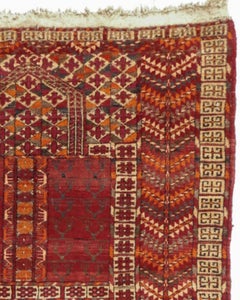 Antique Turkmen Ensi Rug, Early 20th Century