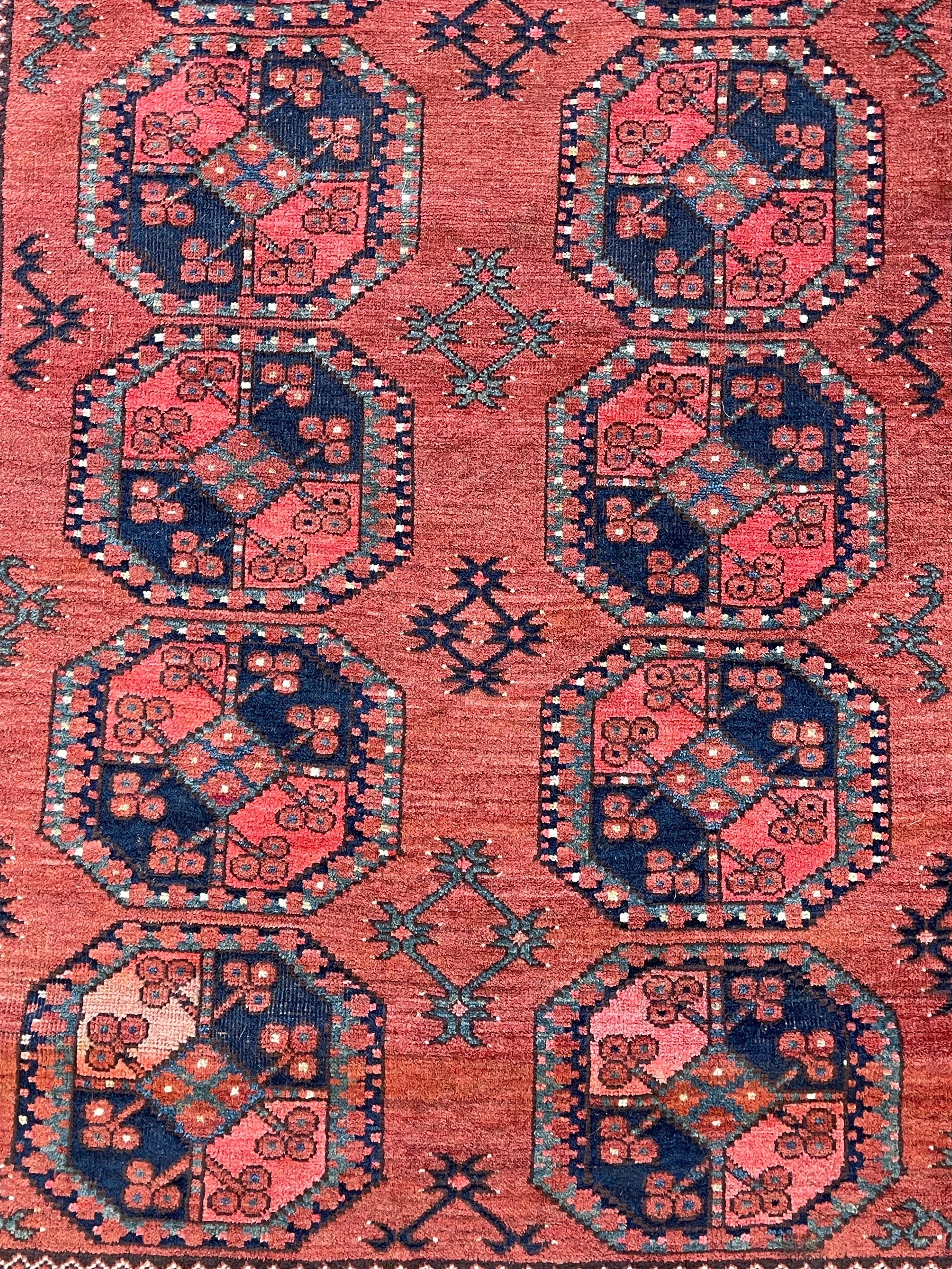 Turkmène Ancien tapis turkmène Ersari ancien, vers 1900  en vente
