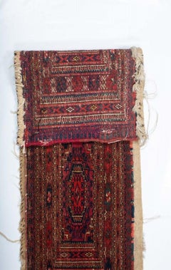Antiker Turkmenischer Teppich 1'0" x 3'7