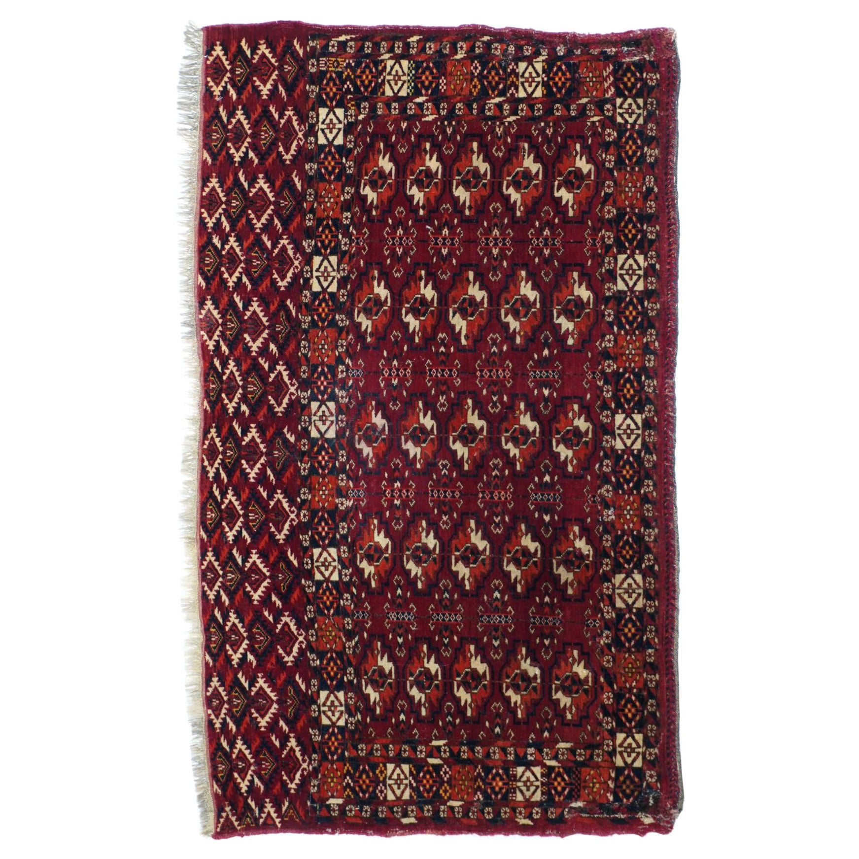 Antiker Turkmenischer Teppich 2'3'' x 4'0"