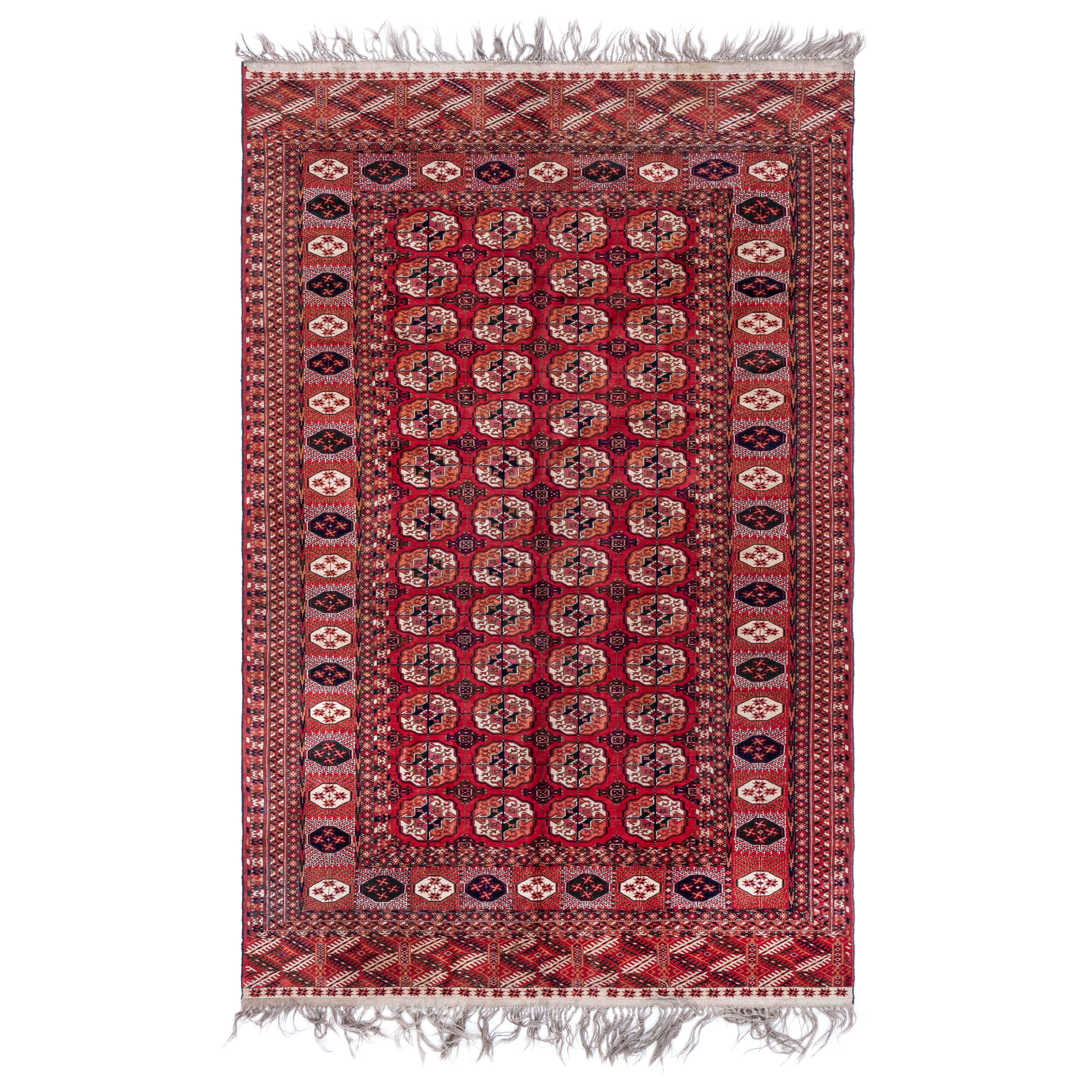 Tappeto antico turkmeno Doris Leslie Blau in vendita