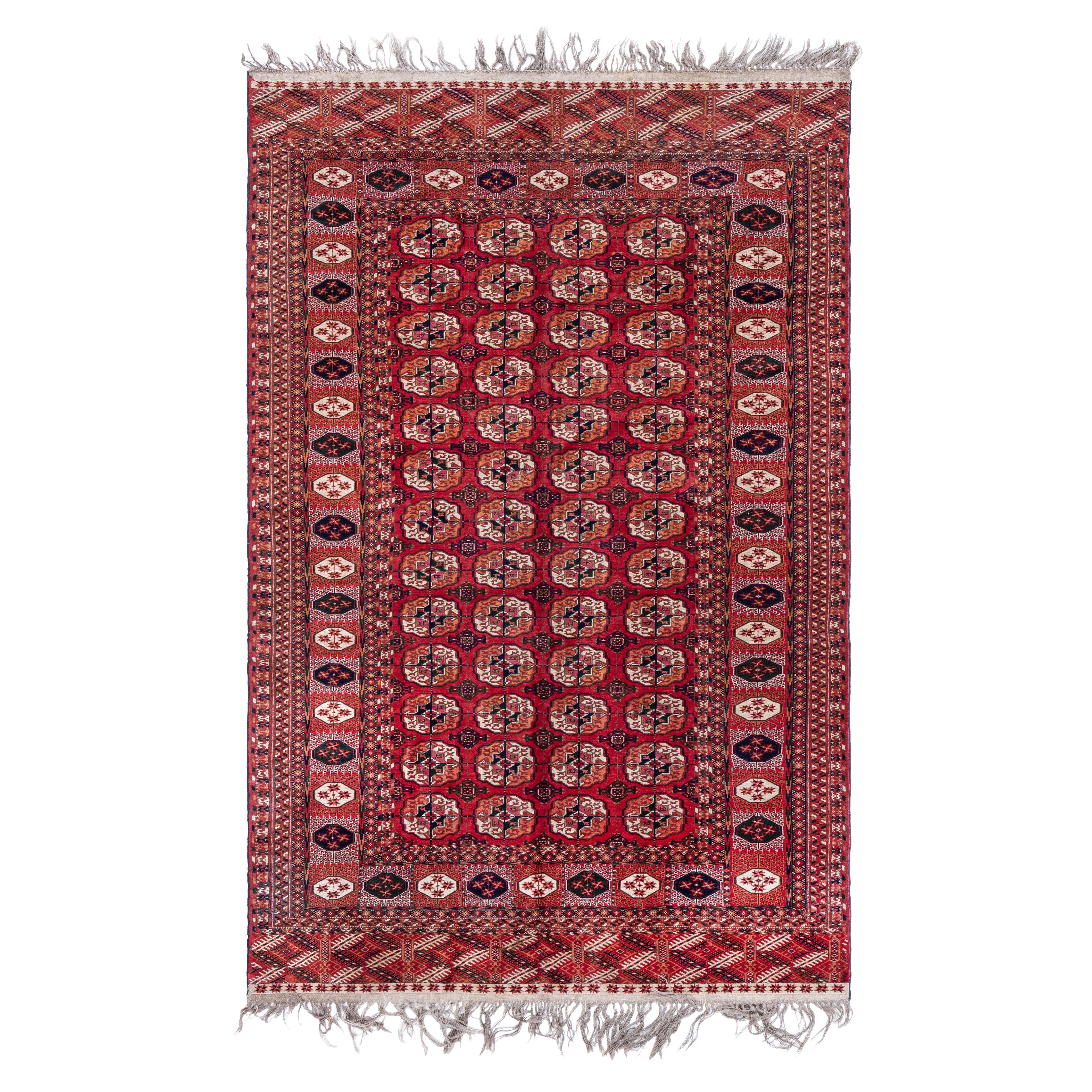 Antique Turkmen Rug Doris Leslie Blau For Sale