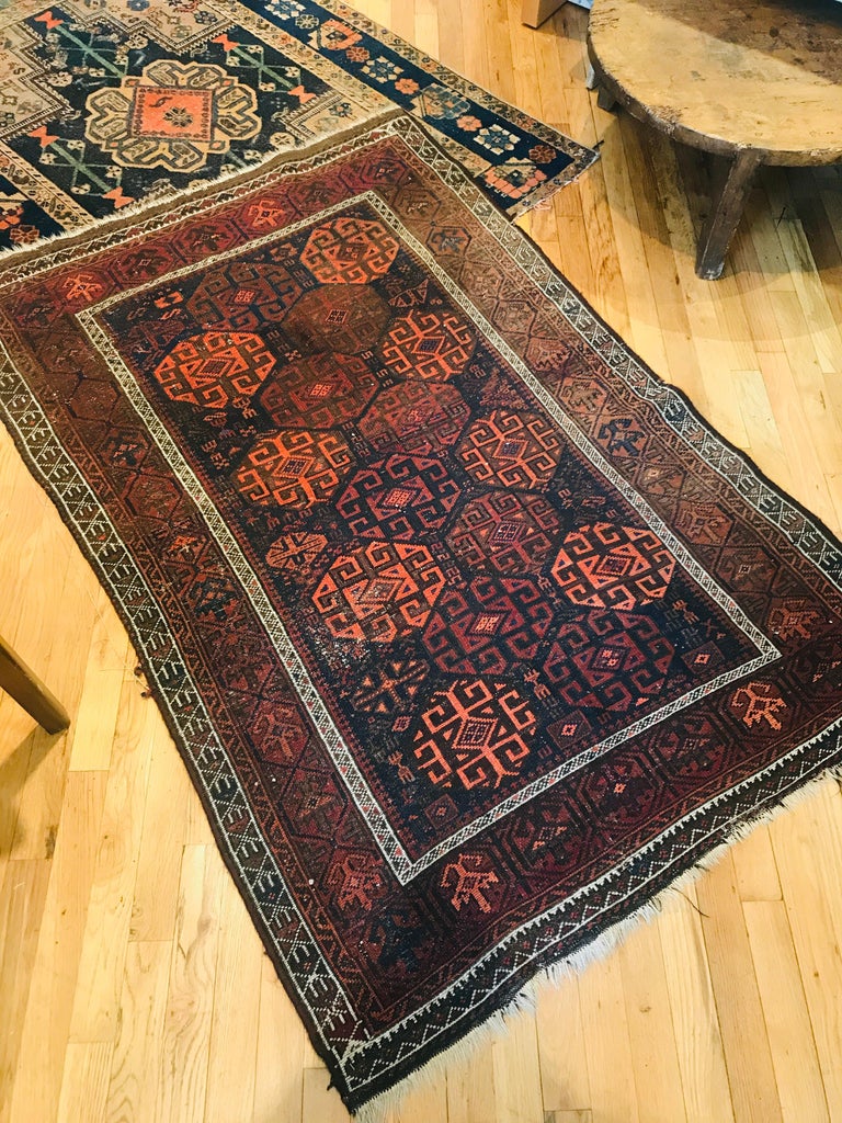 Antique Turkmen Rug For Sale at 1stdibs