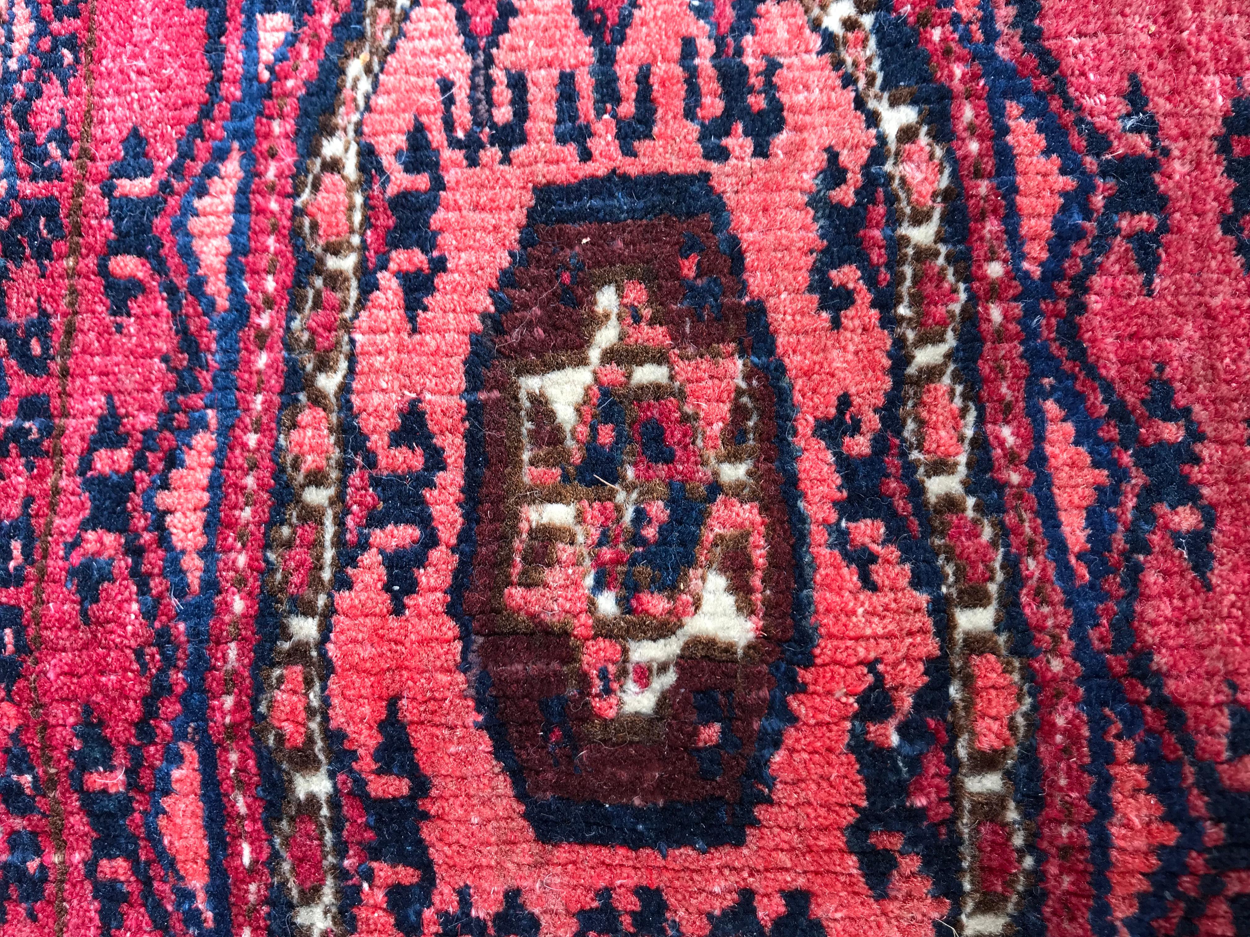 Bobyrug’s Antique Turkmen Yomut Chuval Horse Cover Rug For Sale 3