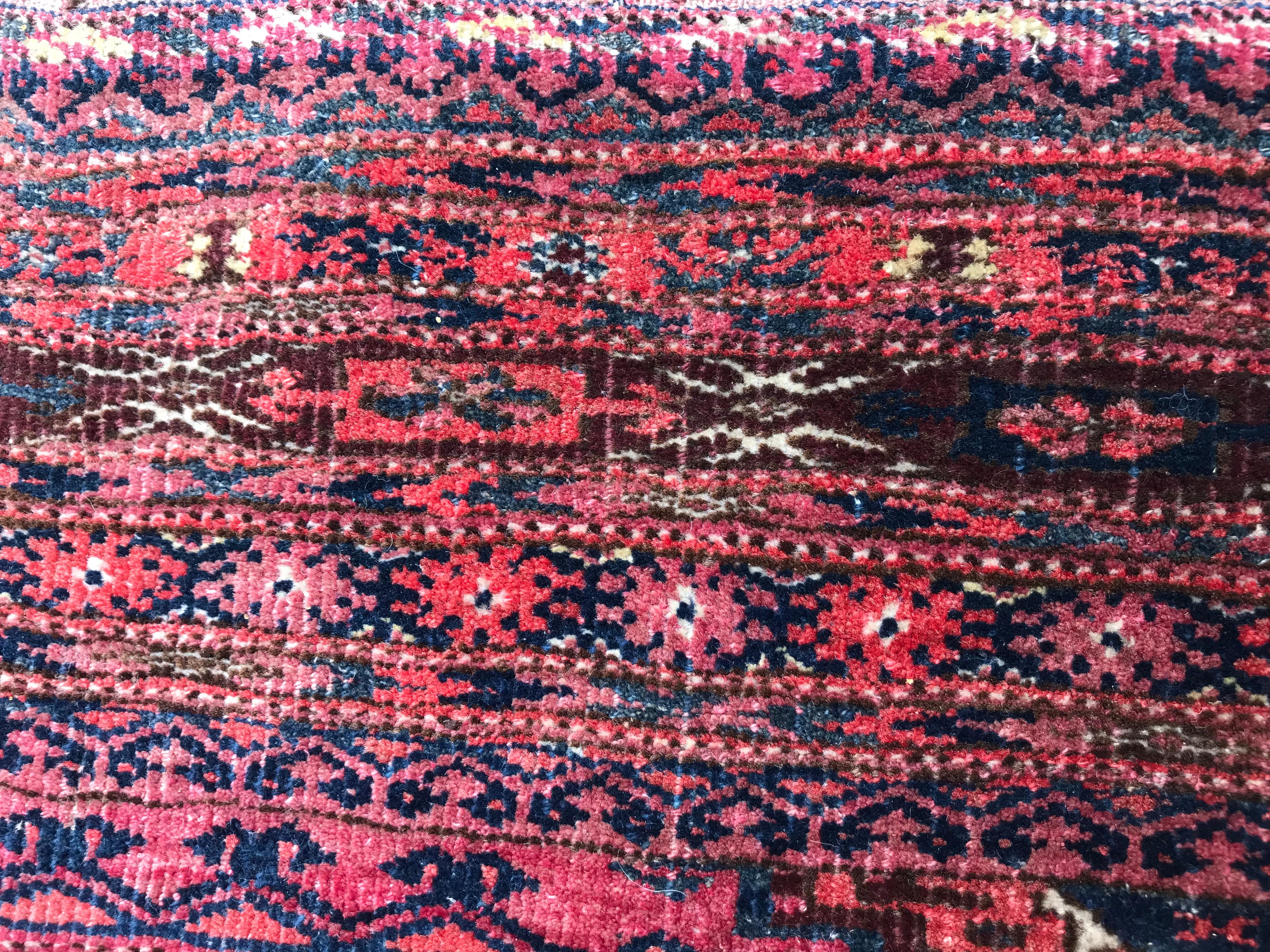 Antique Turkmen Yomut Chuval Horse Cover Rug 1