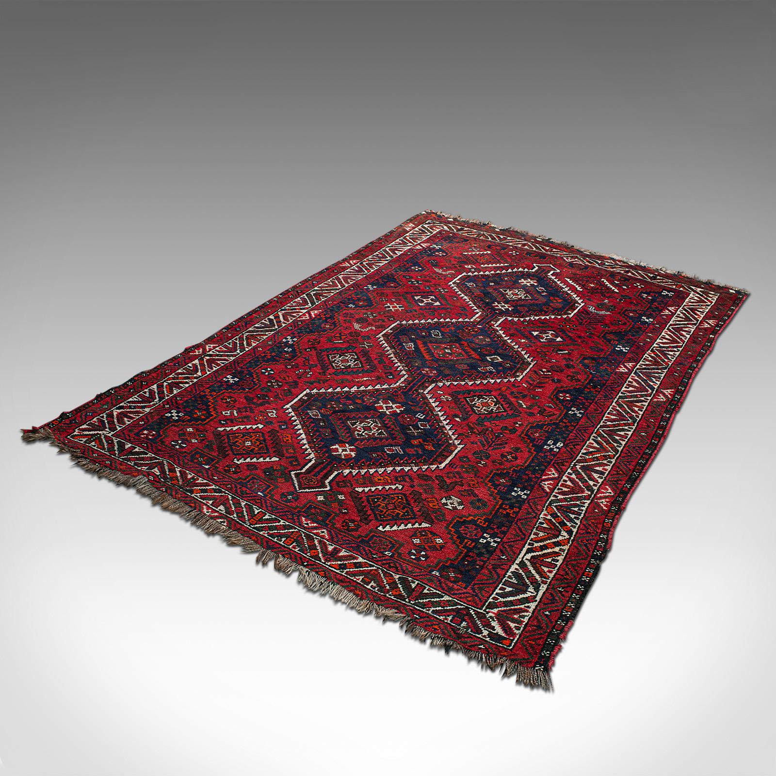 Unknown Antique Turkoman Carpet, Caucasian, Hand Woven, Lounge, Hallway, Rug, Circa 1900 For Sale