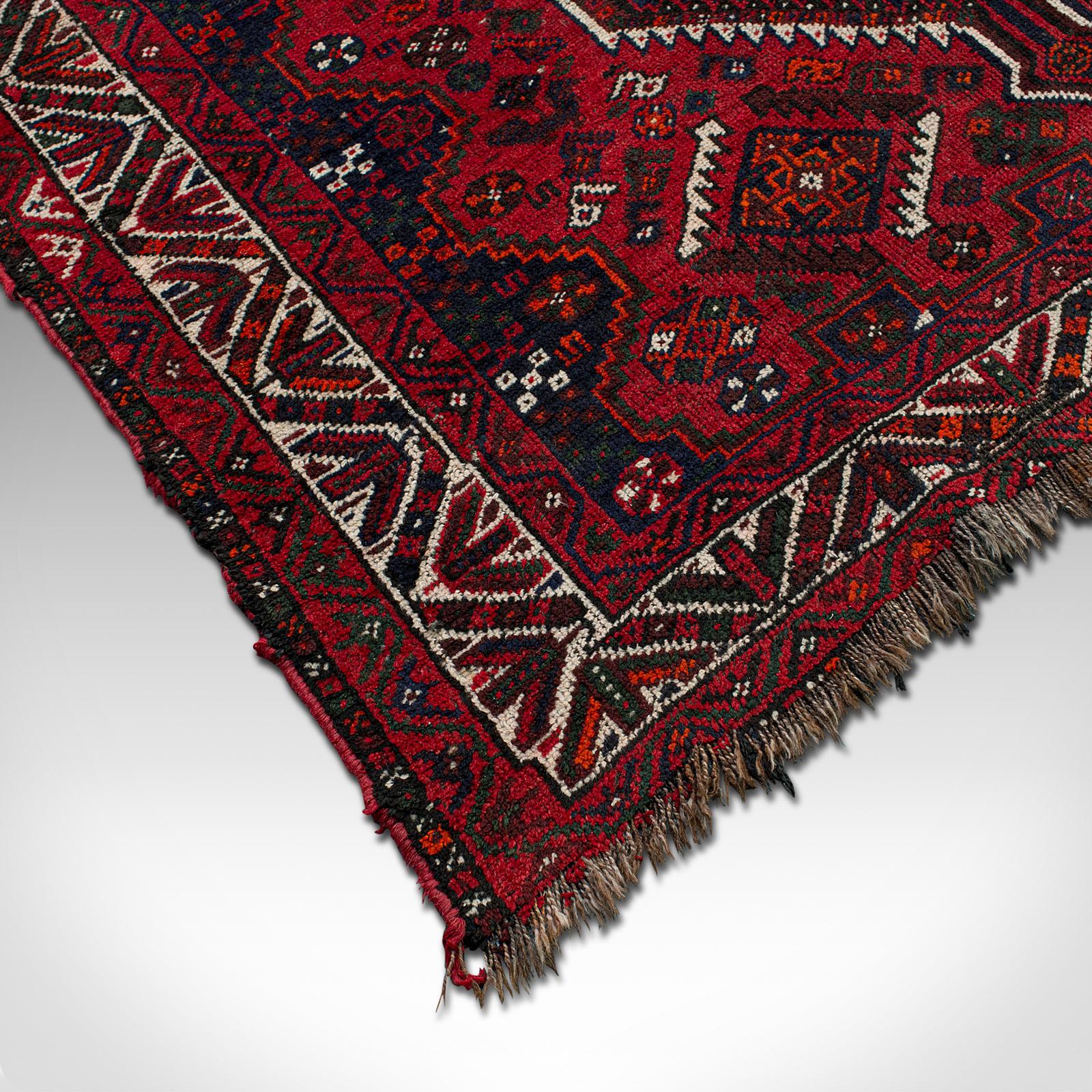 Textile Antique Turkoman Carpet, Caucasian, Hand Woven, Lounge, Hallway, Rug, Circa 1900 For Sale