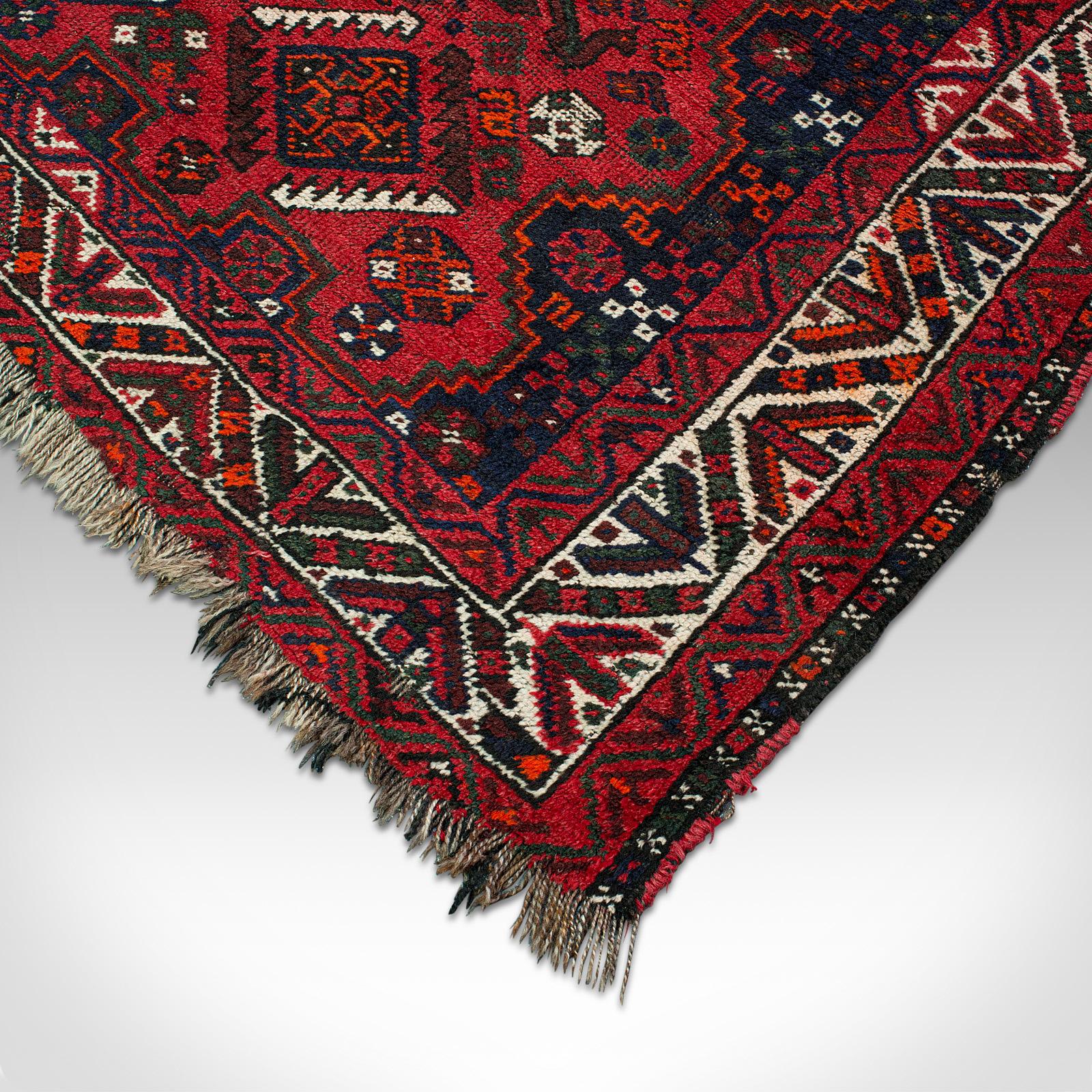 Antique Turkoman Carpet, Caucasian, Hand Woven, Lounge, Hallway, Rug, Circa 1900 For Sale 1