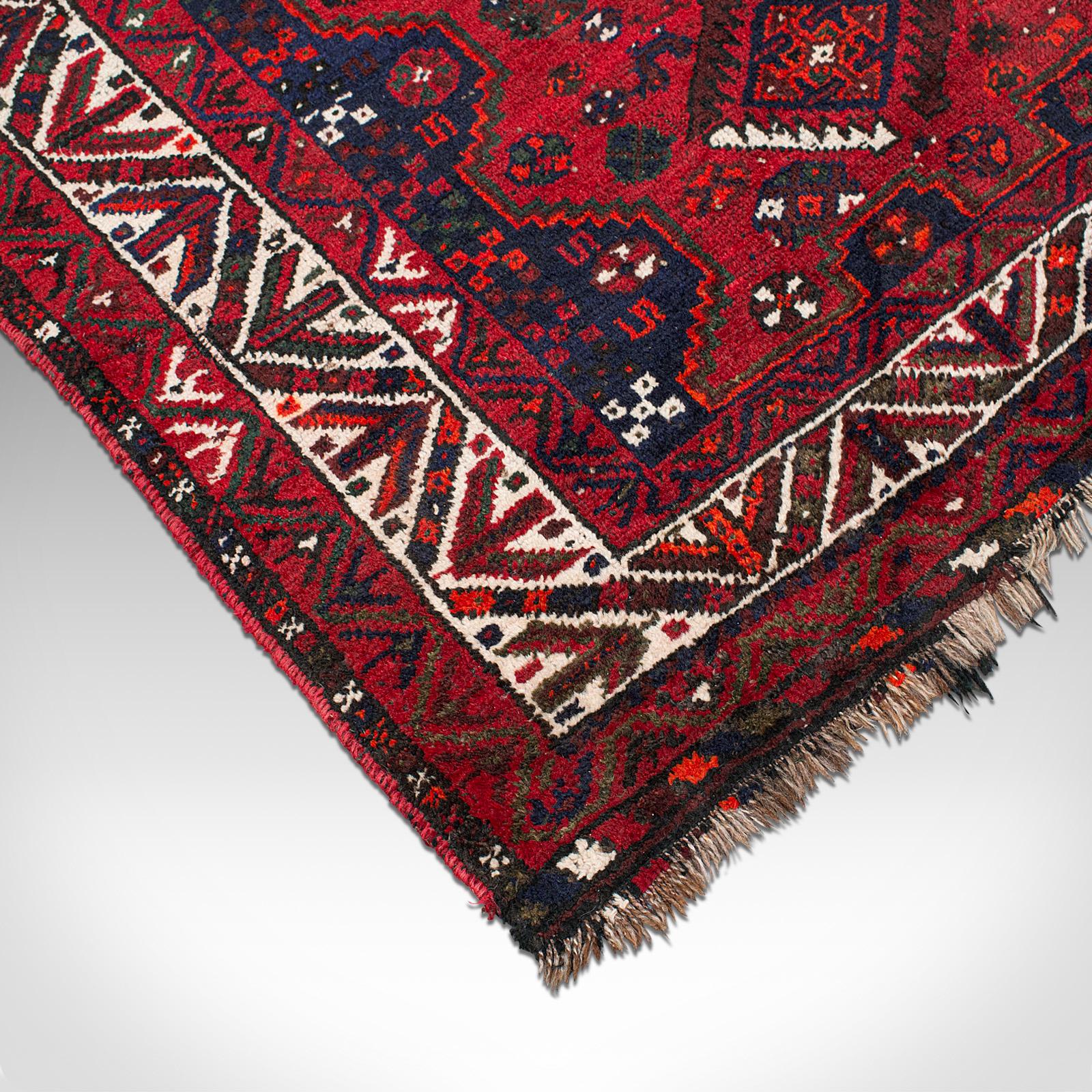 Antique Turkoman Carpet, Caucasian, Hand Woven, Lounge, Hallway, Rug, Circa 1900 For Sale 2