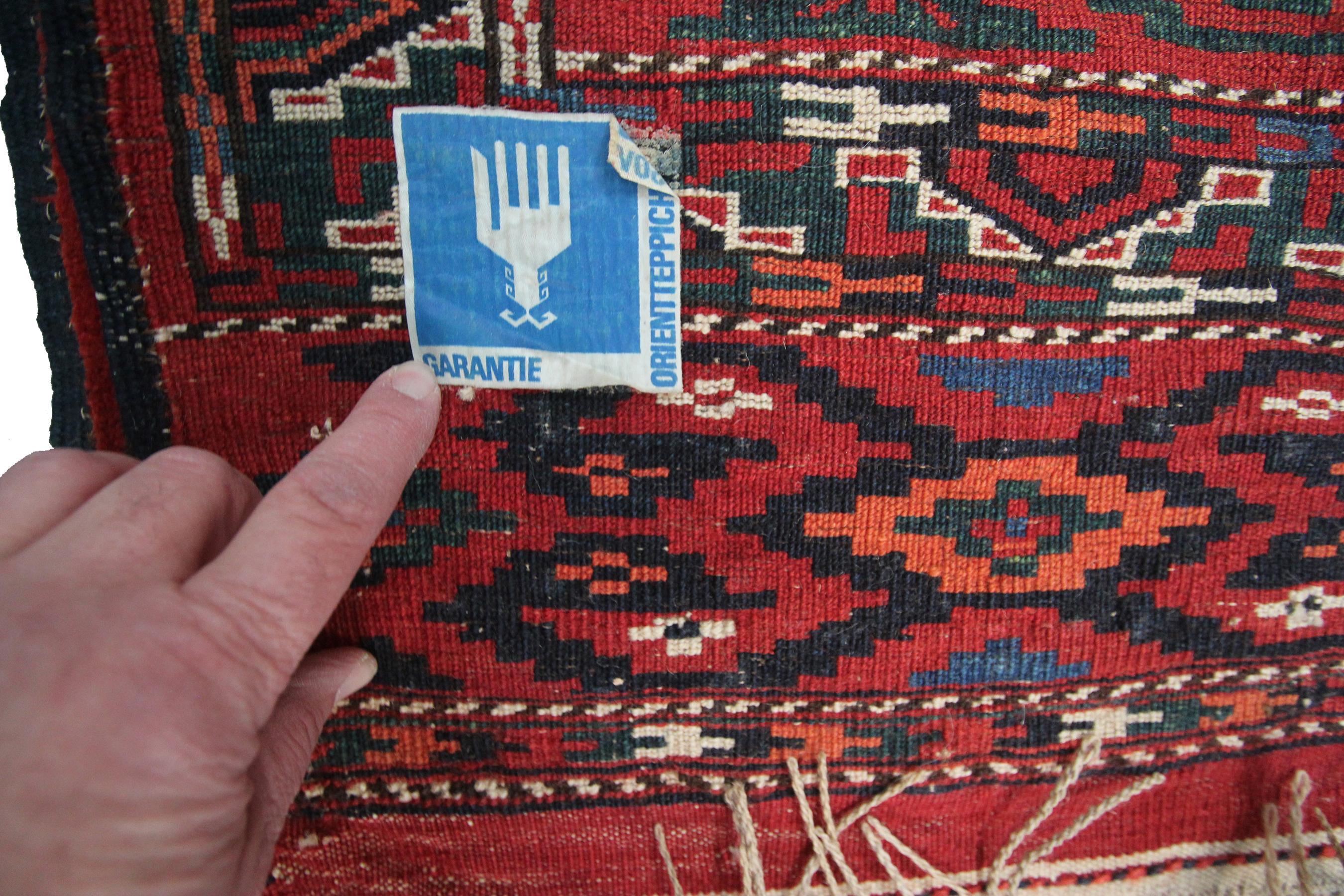 Antique Turkoman Ersari Main Rug Afghan Geometric Rug Tribal Rug For Sale 6