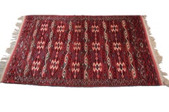 Antique Turkoman Ersari Main Rug Afghan Geometric Rug Tribal Rug