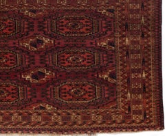 Antique Turkoman Rug, circa 1880