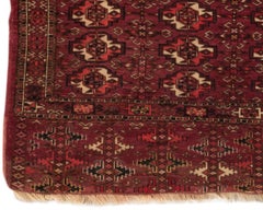 Antique Turkoman Rug, circa 1880