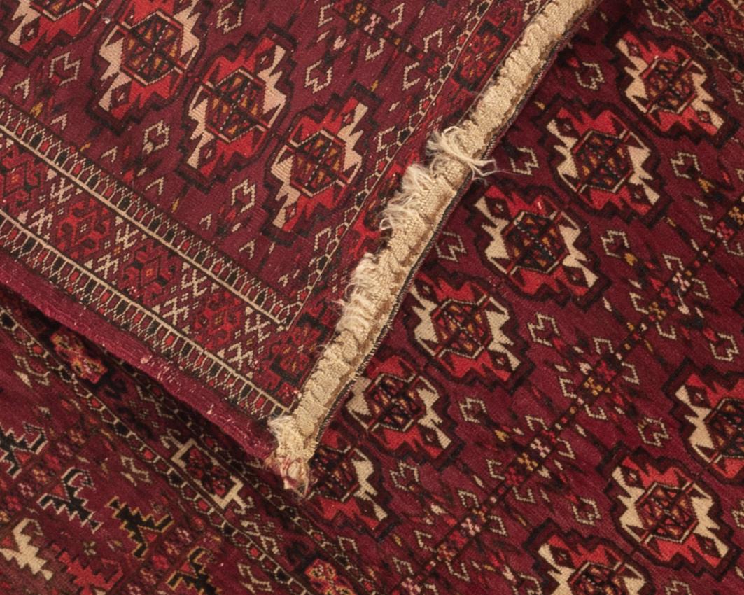 Antique Turkoman Rug, circa 1880 In Good Condition For Sale In Secaucus, NJ