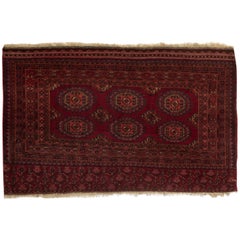 Antique Turkoman Rug, circa 1880