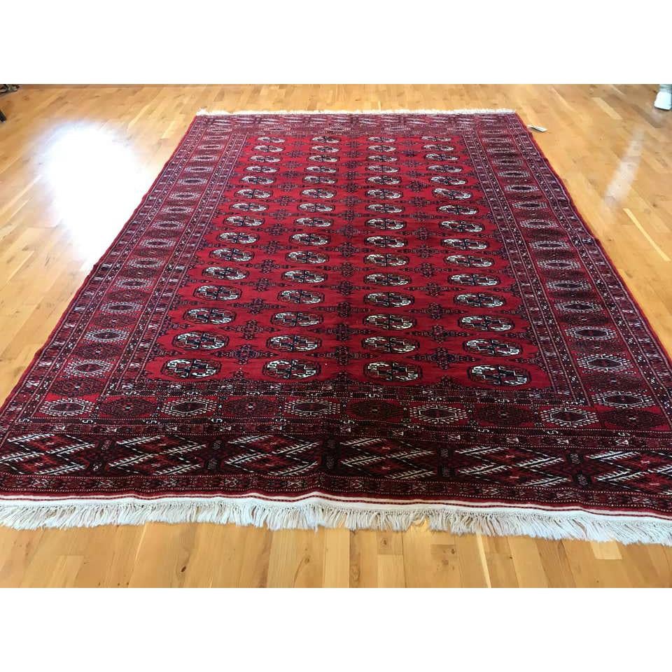 Antique Turkoman Rug For Sale 3