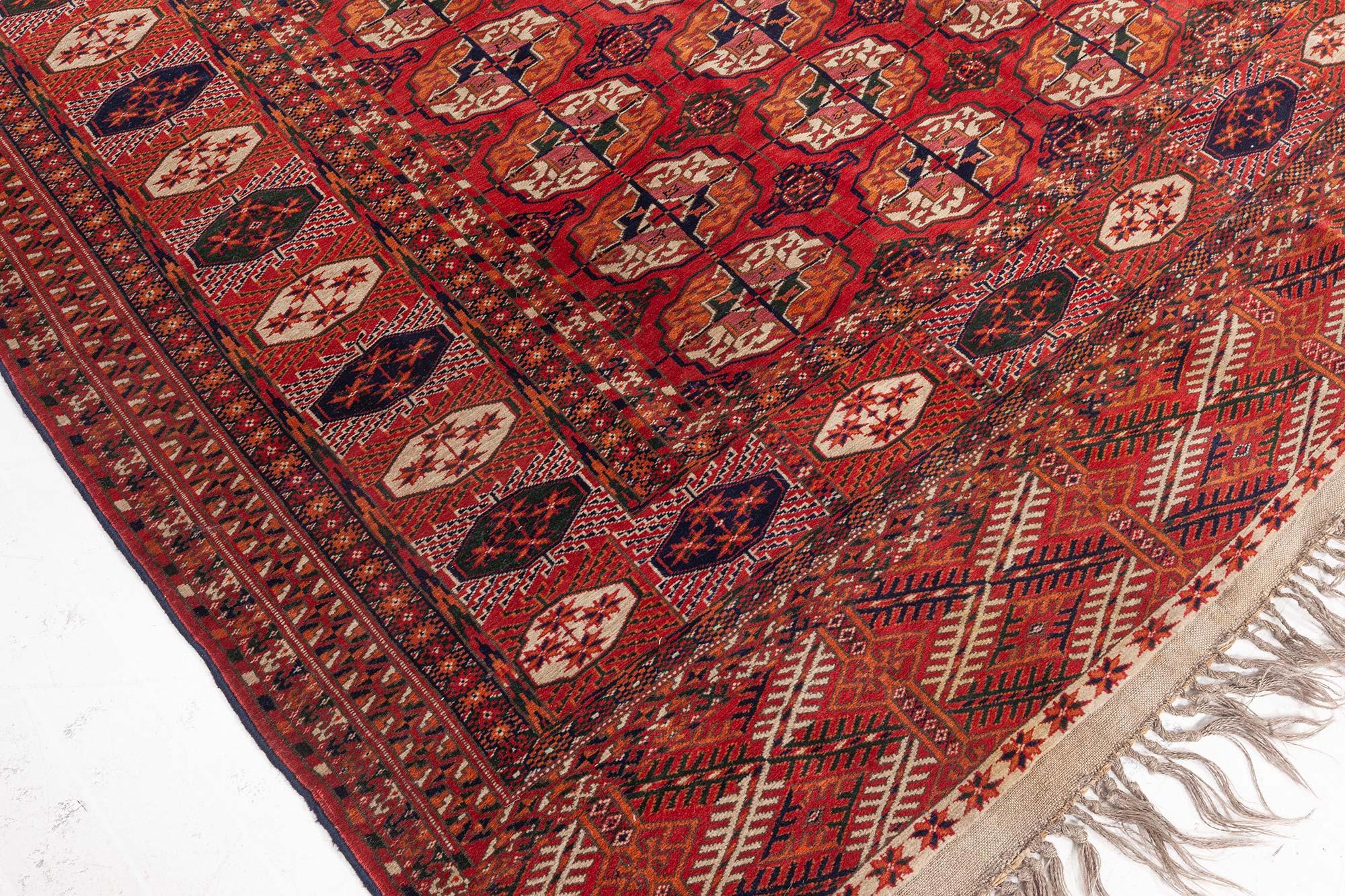 Wool Antique Turkoman Rug For Sale