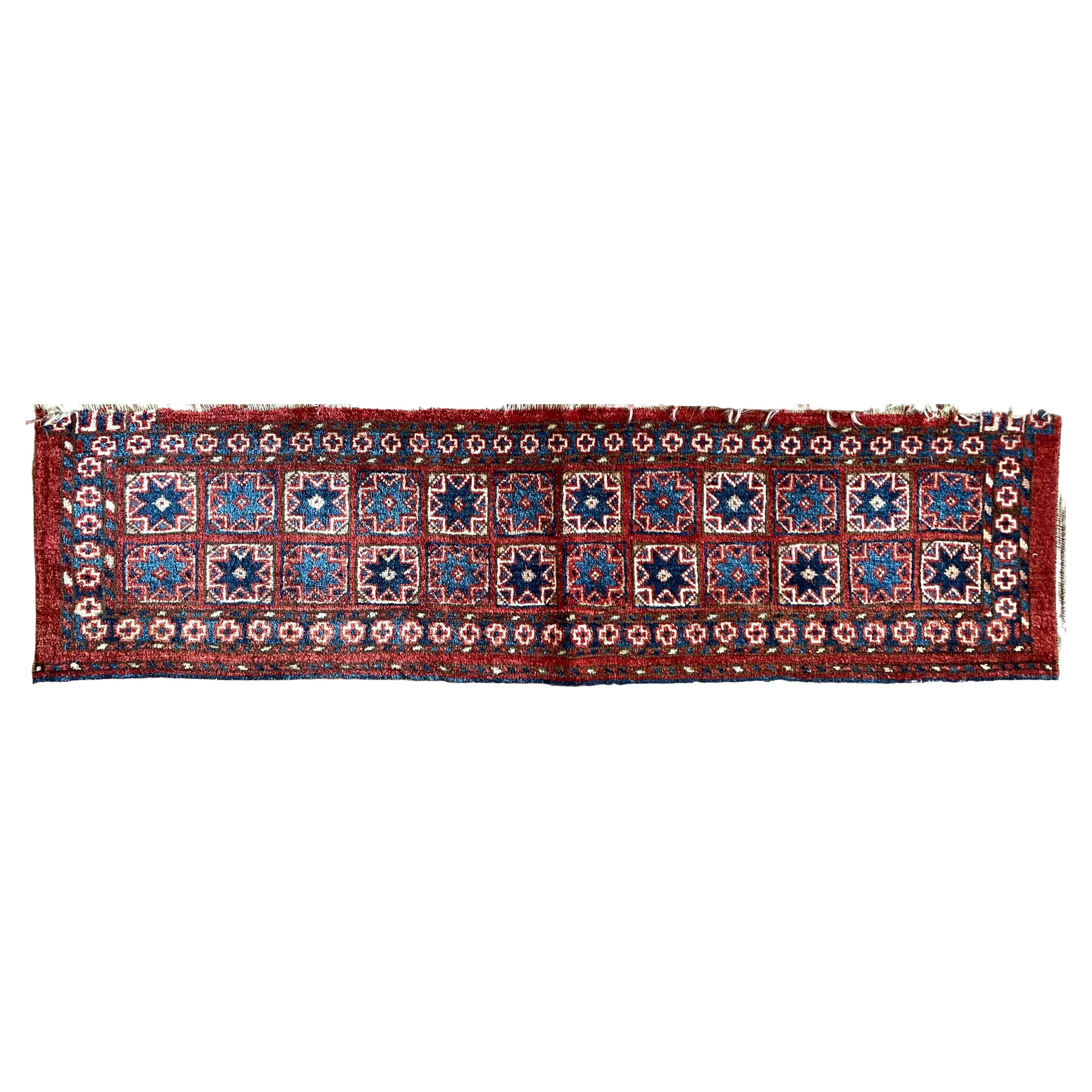Antique Turkoman Star rug/ bag