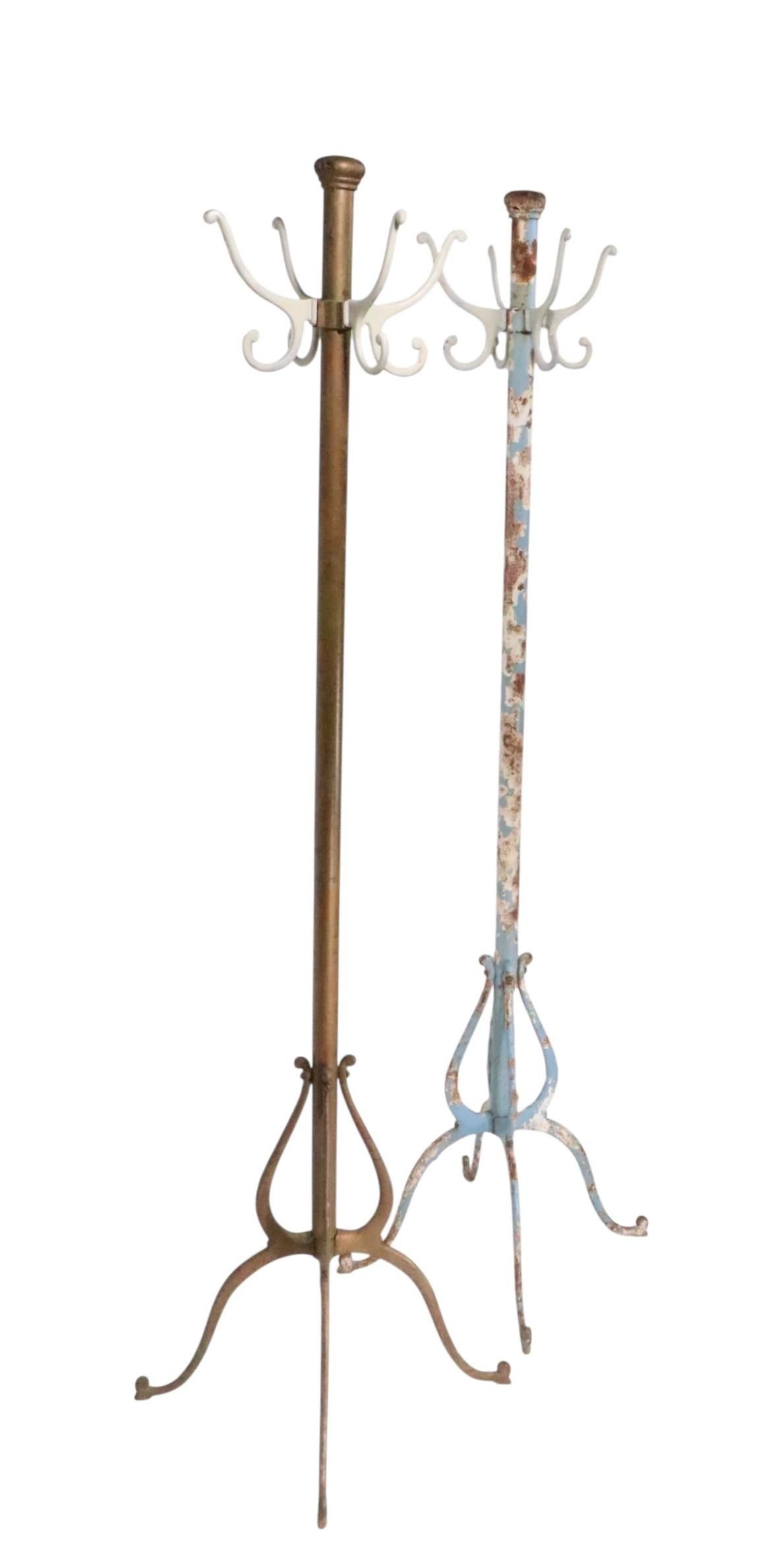Antique Turn of The Century  Industrial Coat Tree two available im Angebot 8