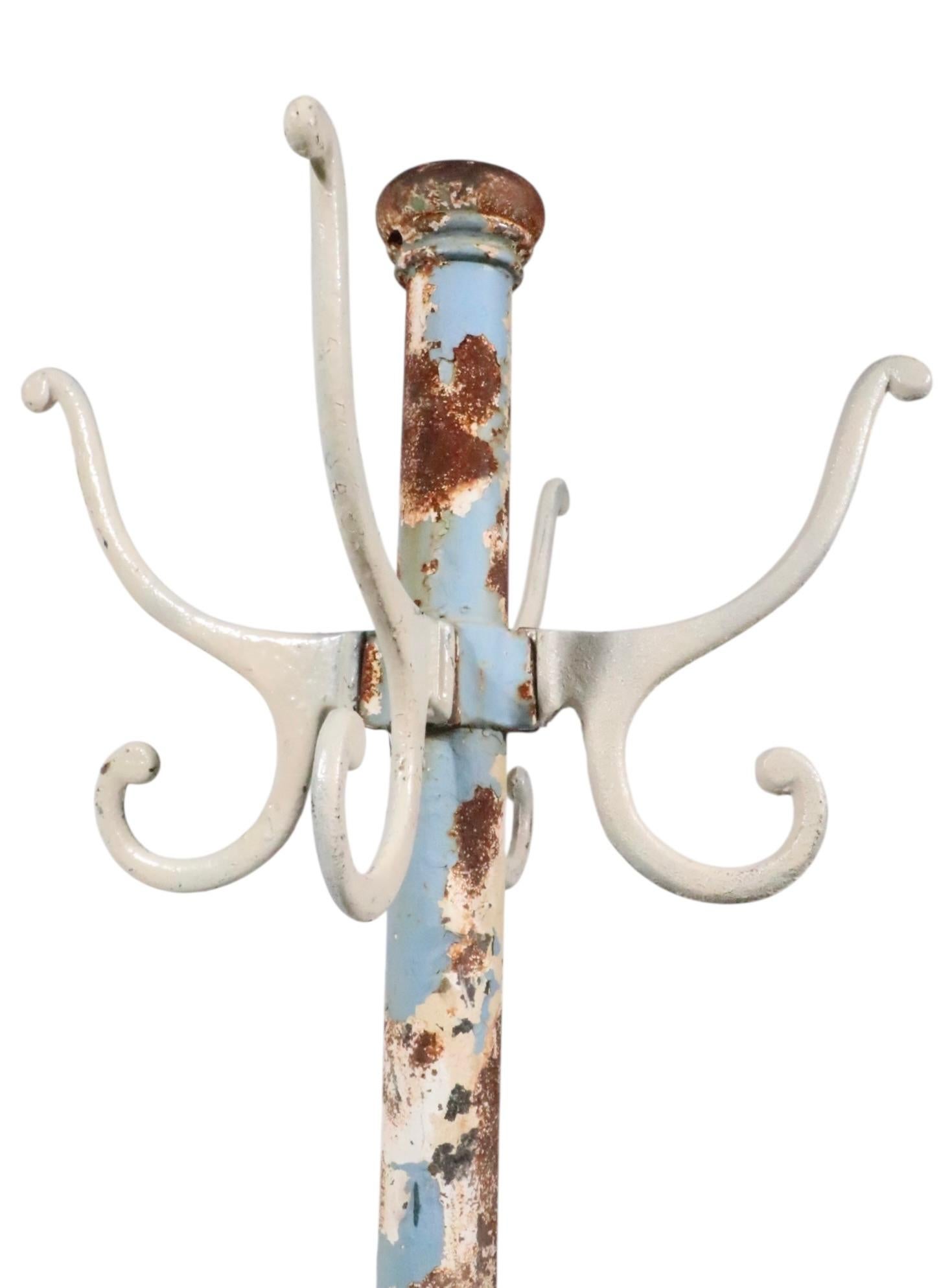 Antique Turn of The Century  Industrial Coat Tree two available (amerikanisch) im Angebot