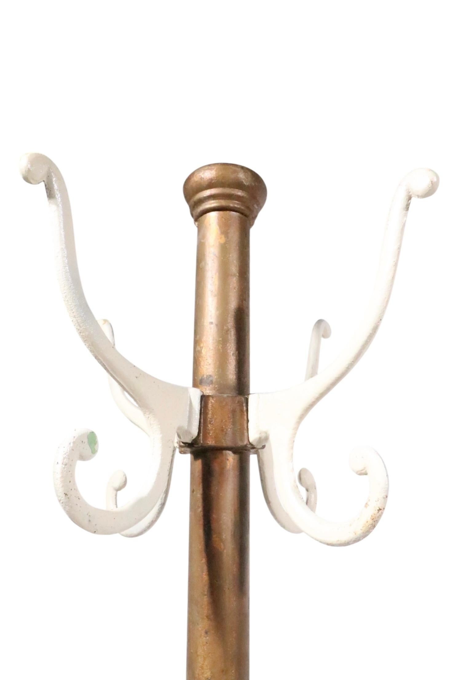 Antique Turn of The Century  Industrial Coat Tree two available im Zustand „Gut“ im Angebot in New York, NY
