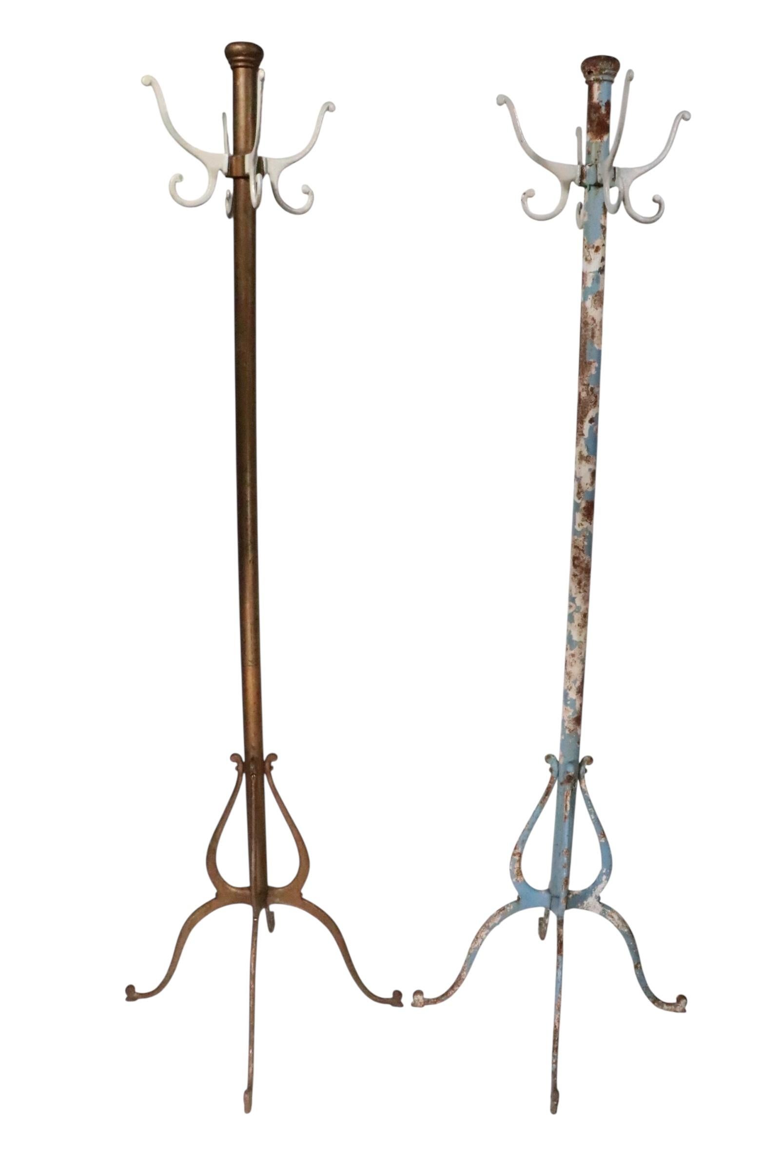 Antique Turn of The Century  Industrial Coat Tree two available im Angebot 1