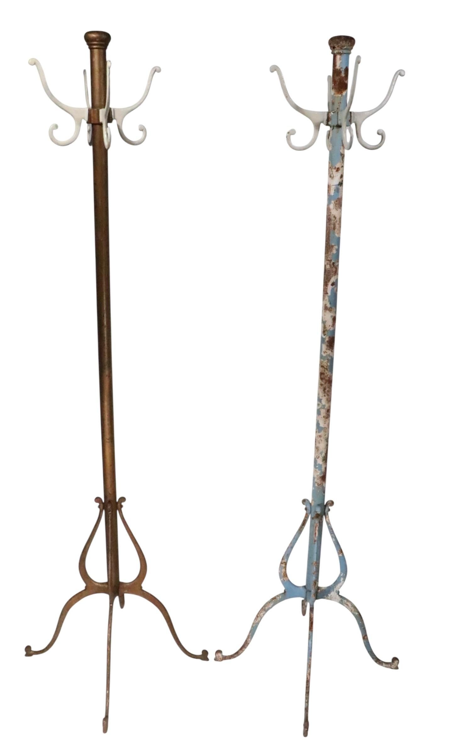 Antique Turn of The Century  Industrial Coat Tree two available im Angebot 2