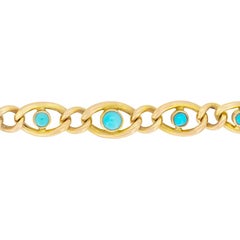 Antique Turquoise Bracelet, c.1900s