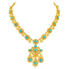 Antique Turquoise Necklace