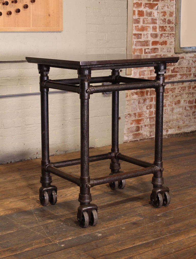 Antique Turtle Print Table, Rolling Bar Cart at 1stdibs (768 x 1012 Pixel)