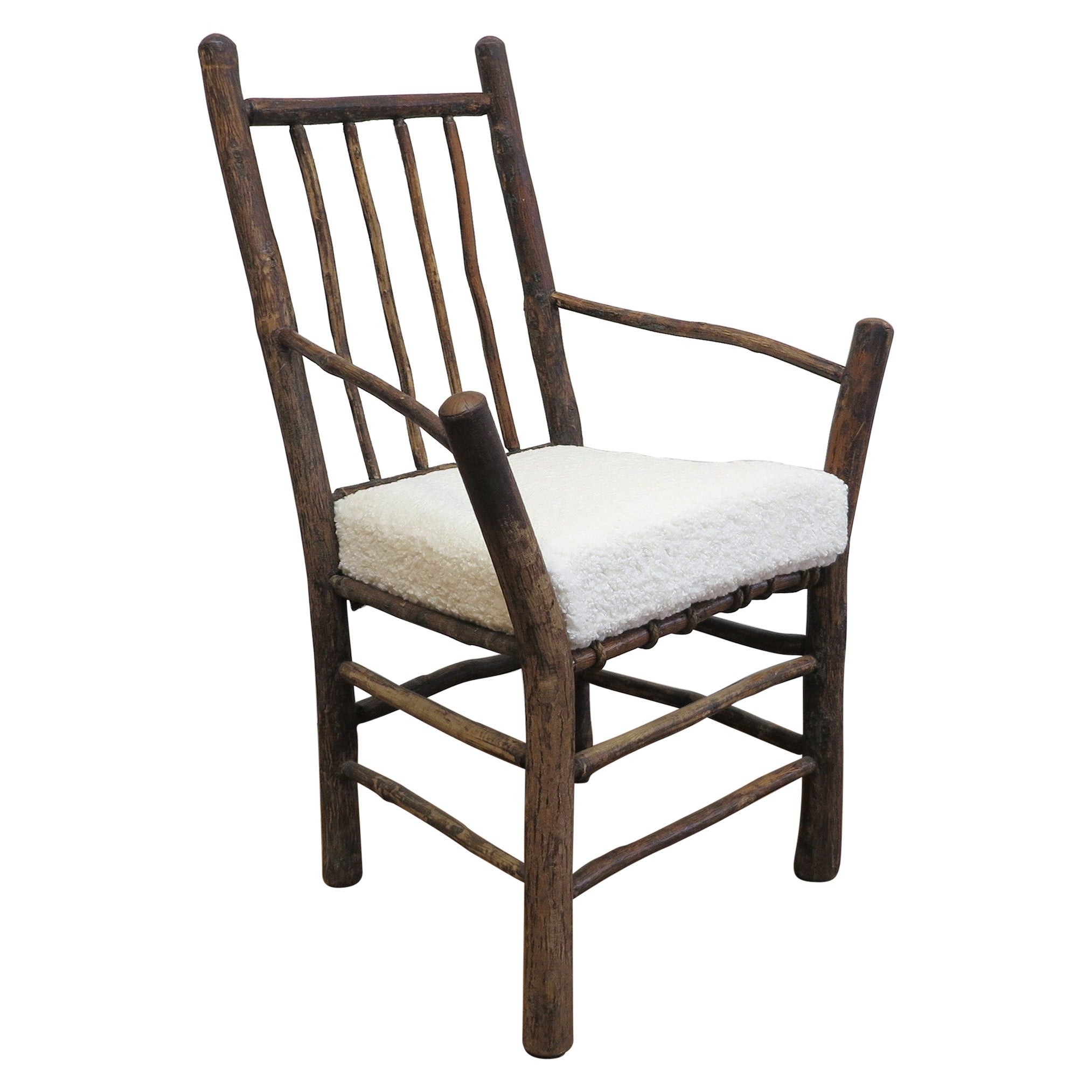Silla antigua Twig Adirondacks
