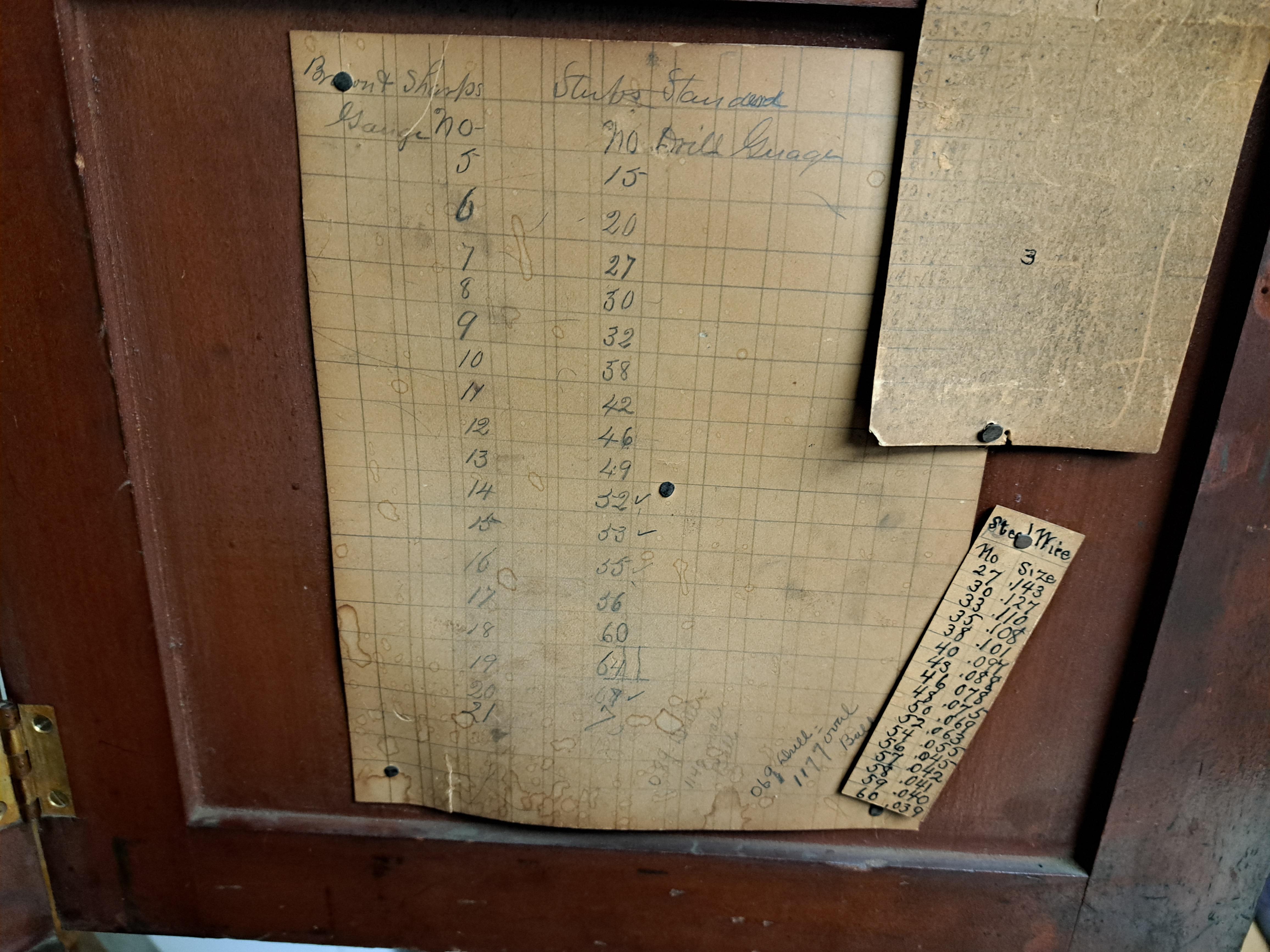 Antique Machinists Twist Drill Multi Drawer Cabinet For Sale 3