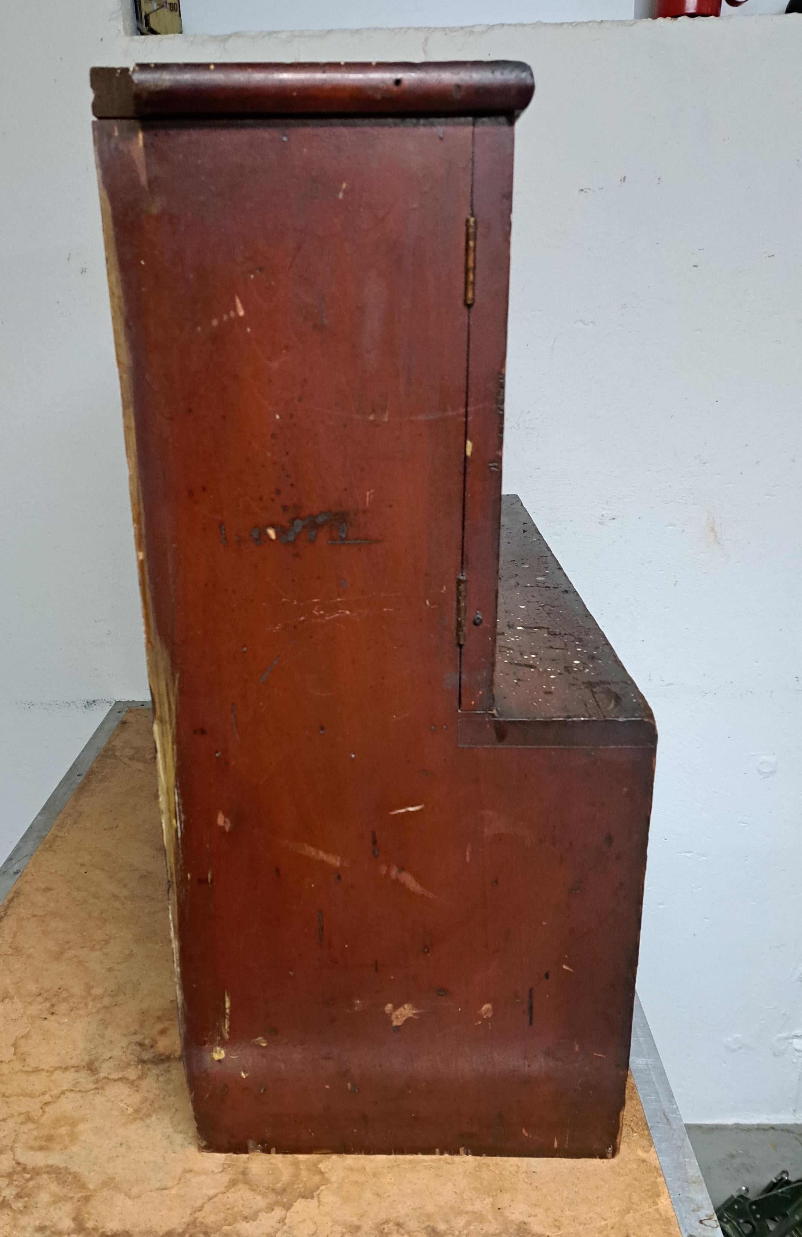 Early 20th Century Antique Machinists Twist Drill Multi Drawer Cabinet For Sale