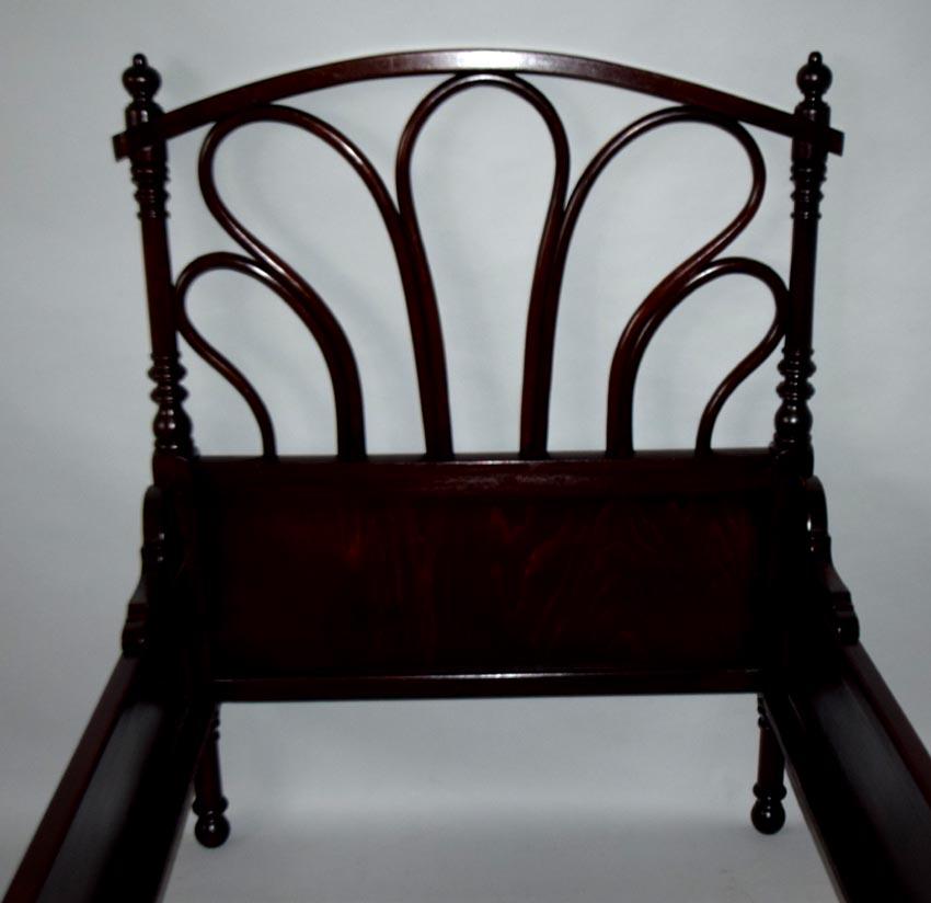 Art Nouveau Antique Two Double Beds by Jacob Josef Kohn, 1916