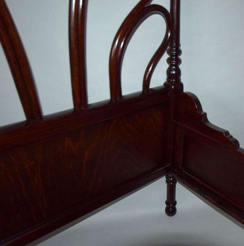 Polished Antique Two Double Beds by Jacob Josef Kohn, 1916