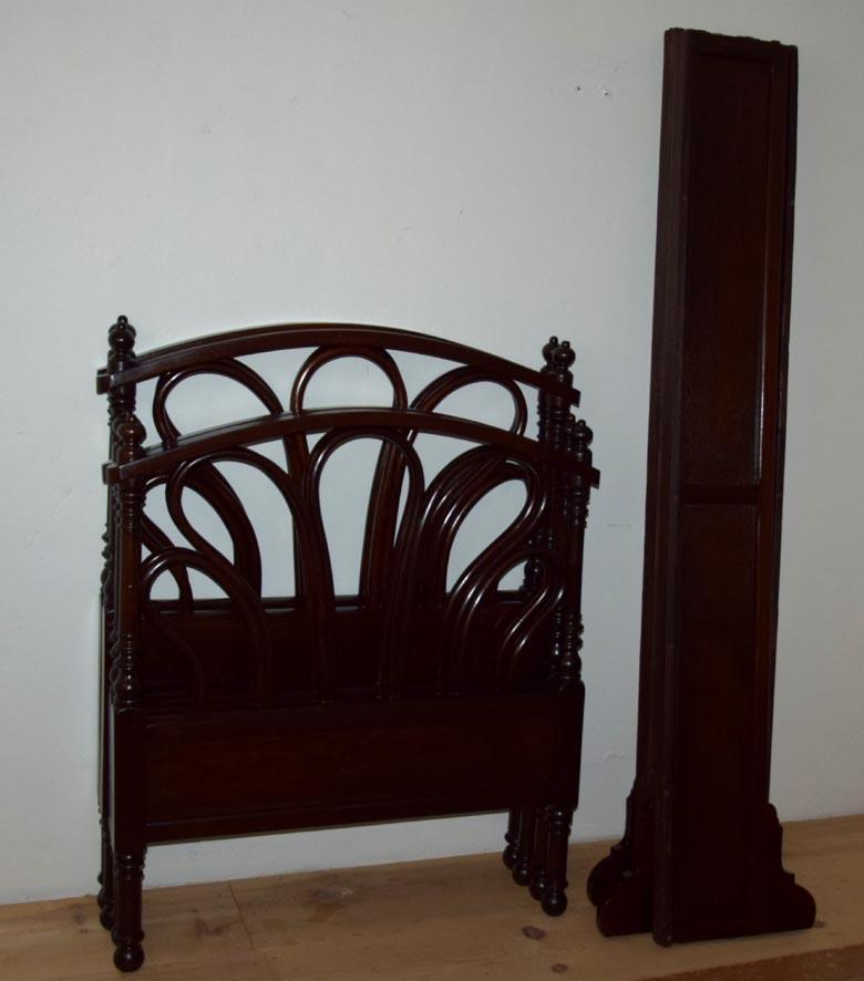 Beech Antique Two Double Beds by Jacob Josef Kohn, 1916