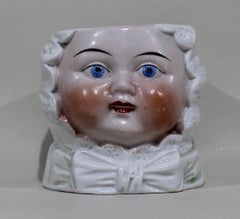 Antique Two Face Pearlware Cup or Bowl