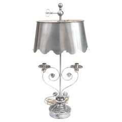 Antique Two Light Table Lamp