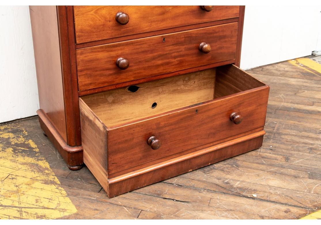 Antique Two-Over-Three Chest Of Drawers For Sale 2