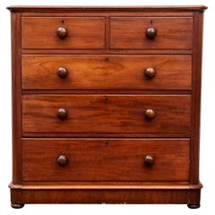 Antique Two-Over-Three Chest Of Drawers